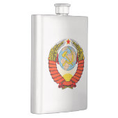 Die Sowjetunions-Wappen UDSSR Flachmann (Rechts)