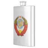 Die Sowjetunions-Wappen UDSSR Flachmann (Links)