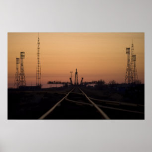 Die Soyuz Abschussrampe Poster