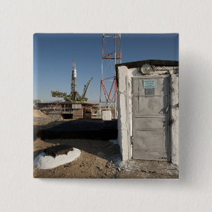 Die Soyuz Rakete kurz nach Ankunft 2 Button