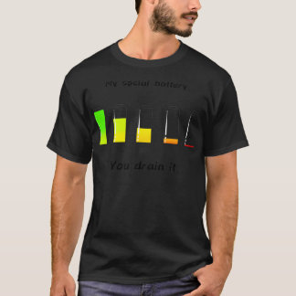 Die soziale Batterie T-Shirt