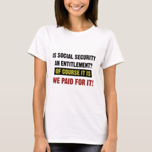 Die Sozialversicherung ist ein Anspruch, dafür hab T-Shirt