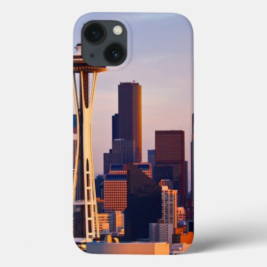 Die Space Needle ist ein Turm in Seattle Case-Mate iPhone Hülle (Rückseite)
