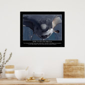 Die Space Shuttle Discovery führt einen Rückschlag Poster (Küche)