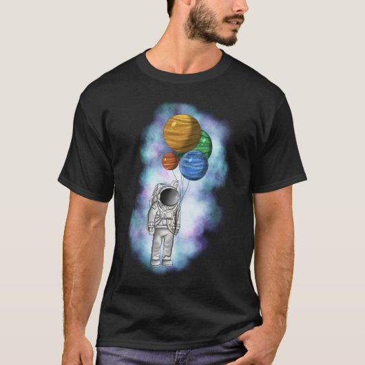Die Spaceman-Reise T-Shirt (Vorderseite)