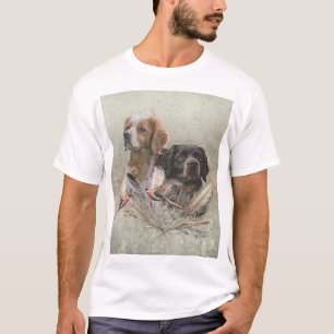 Die Spaniels der Bretagne, die Bretagne, T-Shirt