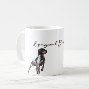 Die Spanier aus der Bretagne jagen auf dem Feld Kaffeetasse