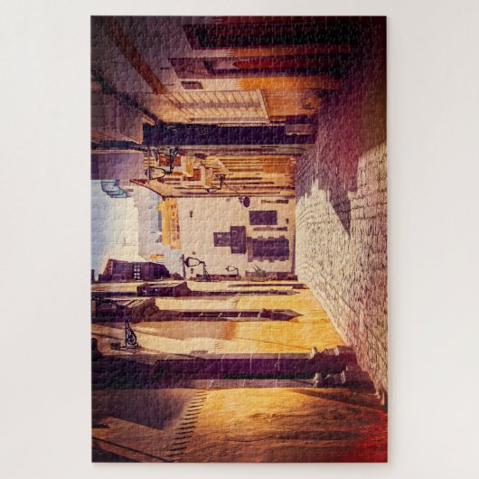 Die spanische Alley Puzzle (Vertikal)