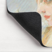 Die spanische Frau (Pastell auf Papier) Mousepad (Ecke)