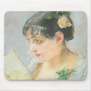 Die spanische Frau (Pastell auf Papier) Mousepad