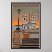 Die spanischen Schritte Poster (Vorne)