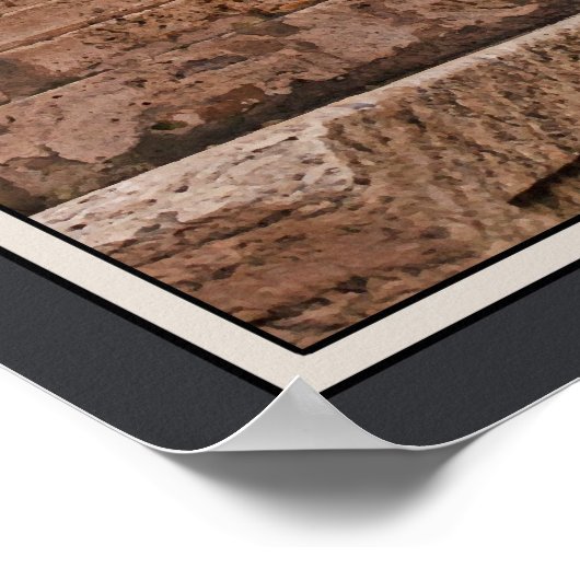 Die spanischen Schritte Poster (Ecke)