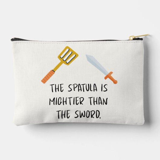 Die Spatula ist mächtiger als das Schwert Zubehörtasche (Rückseite)