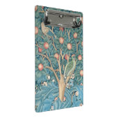 Die Specht-Tapisserie, Detail der Spechte Mini Klemmbrett (Schrägansicht)