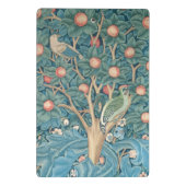 Die Specht-Tapisserie, Detail der Spechte Mini Klemmbrett (Rückseite)