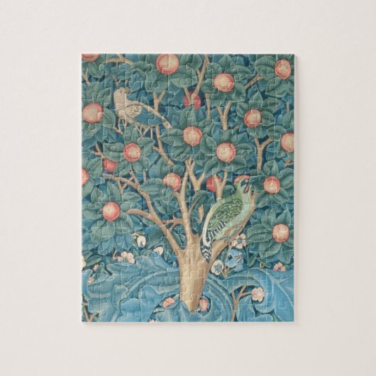 Die Specht-Tapisserie, Detail der Spechte Puzzle (Vertikal)