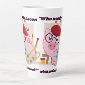 die Speckschweine-Zitat benötigen Milchtasse (Vorderseite)