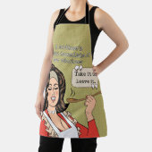 Die Speisekarte einer Mutter besteht aus zwei Wahl Schürze (InSitu)