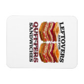 Die Speisen sind für Sandwiches unbedingt erforder Magnet (Horizontal)