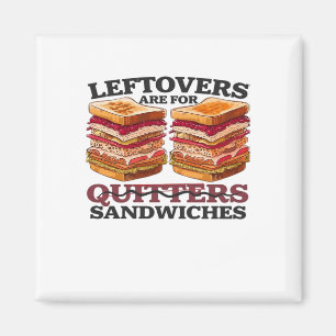 Die Speisen sind für Sandwiches unbedingt erforder Magnet