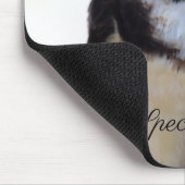 Die spektakuläre Eule Mousepad (Ecke)