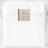 Die Spende an Gonnor Quadratischer Aufkleber (Tasche)