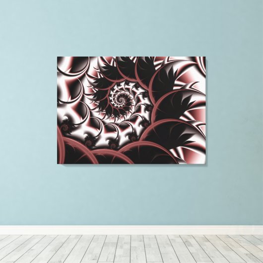 Die Sphäre der Träume gestresste Leinwand Print (Insitu (Holzboden))