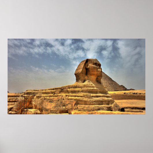 Die Sphinx Ägyptens Poster (Vorne)