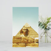 Die Sphinx Briefpapier (Stehend Vorderseite)