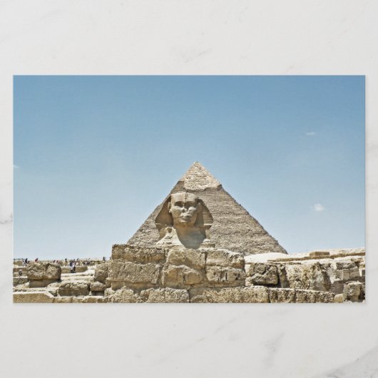Die Sphinx Briefpapier (Vorderseite)