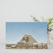 Die Sphinx Briefpapier (Stehend Vorderseite)
