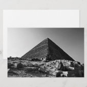 Die Sphinx Briefpapier (Vorne/Hinten)
