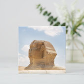 Die Sphinx Einladung (Stehend Vorderseite)
