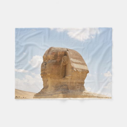 Die Sphinx Fleecedecke (Vorderseite (Horizontal))