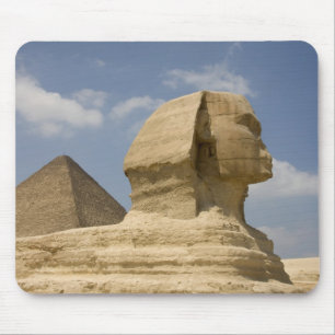 Die Sphinx, Giza, Al Jizah, Ägypten Mousepad