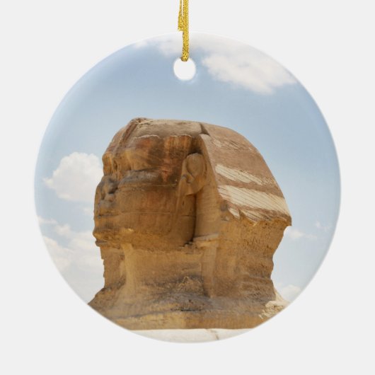 Die Sphinx Keramik Ornament (Hinten)