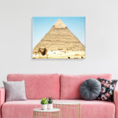 Die Sphinx Leinwanddruck (Insitu (Wohnzimmer))