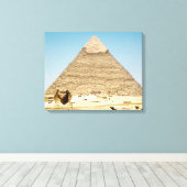 Die Sphinx Leinwanddruck (Insitu (Holzboden))