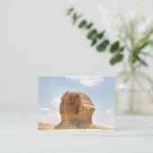 Die Sphinx Platzkarte (Stehend Vorderseite)