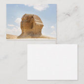 Die Sphinx Platzkarte (Vorne/Hinten)