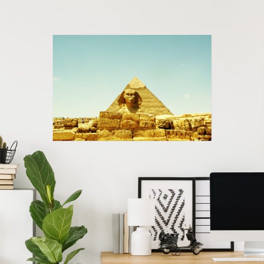 Die Sphinx Poster (Heimbüro)