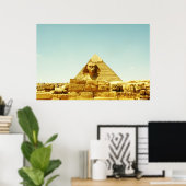 Die Sphinx Poster (Heimbüro)