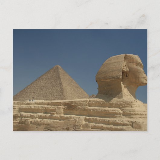 Die Sphinx Postkarte (Vorderseite)