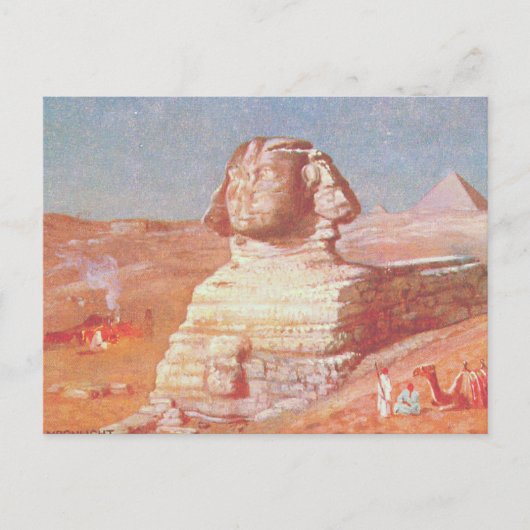 Die Sphinx Postkarte (Vorderseite)