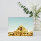 Die Sphinx Postkarte (Stehend Vorderseite)