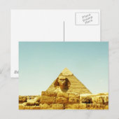 Die Sphinx Postkarte (Vorne/Hinten)