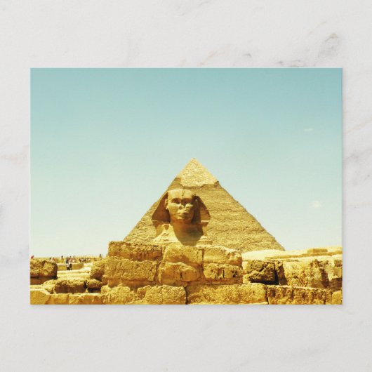 Die Sphinx Postkarte (Vorderseite)