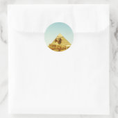Die Sphinx Runder Aufkleber (Tasche)
