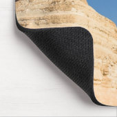 Die Sphinx und die Pyramide von Khafre, Giseh Mousepad (Ecke)