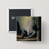 Die Sphinx und die Schimäre, 1906 (Öl auf Button (Vorne & Hinten)